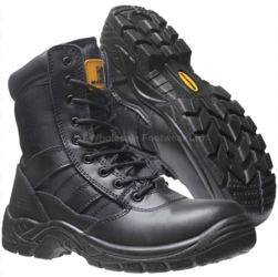 Maxsteel MS23 Steel Toe Hi Boot With A YKK Zip, Anti Slip, Antistatic and Oil Resistant Sole