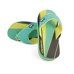 Mens Urban Beach Flip Flops With Padded Thong Straps Basin FW844