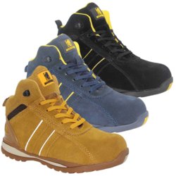 Maxsteel  Hi Top Safety Trainers Boots With Steel Toecap MS1800