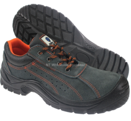 Safemaster Leather Low Cut Safety Shoes With Steel Toecap & Midsole S1P SRC 3160