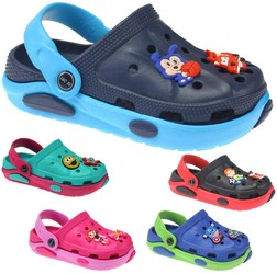 Boys & Girls Summer Emoji Clogs Inspired Sandals 1107