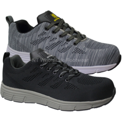 Maxsteel Ultra Lightweight Breathable Flyknit Safety Trainers With Steel Toecap SB SRC MS26