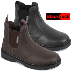 Blackrock Slip On Chelsea Dealer Steel Toecap & Midsole Safety Boots S1P 