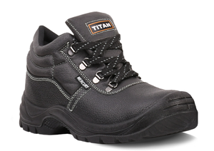 Titan Mercury Safety Leather Chukka Boots With Steel Toecap & Midsole SBP SRC