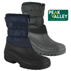Mens Peak Valley Thaw Thermal Lined Winter Snow Mucker Boots PV44