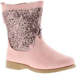 Buckle My Shoe Girls Pink Glitter Unicorn Boot