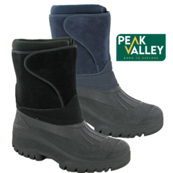 Mens Peak Valley Glacier Thermal Lined Winter Snow Mucker Boots PV60