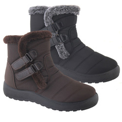 Ladies Peak Valley Jenna Winter Boots with Faux Fur Trim PV18
