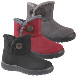 Ladies Peak Valley Mandy Winter Causal Boots with A Side Zip PV48