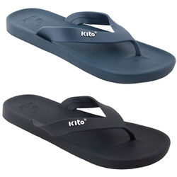 Mens Kito Toepost Comfort Padded Flip Flops 90550