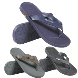 Mens Daguo Toepost Comfort Padded Flip Flops 90550-1 3 Colours