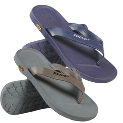Mens Daguo Toepost Comfort Padded Flip Flops 90550-1 2 Colours