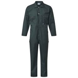 Fort Workwear 366 Zip Front Coverall In Green